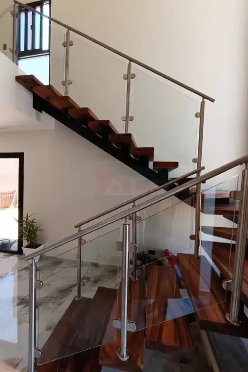 Barandal de Acero Inoxidable para Escalera