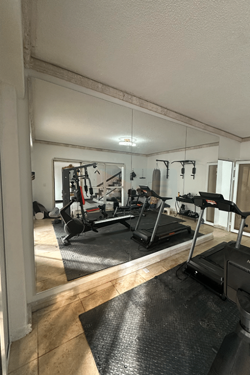 Espejo para Gimnasio