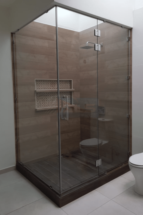 Puertas de Cristal Abatible