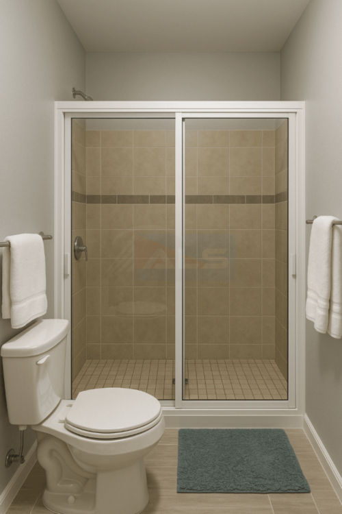Puertas de PVC para Baño Modelo Zafiro
