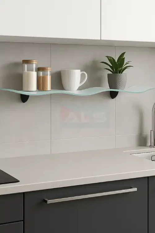 Repisas Modernas en Forma Curva