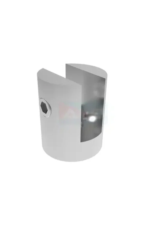 Conector de Muro a Vidrio para Vitrina – Línea Vetria