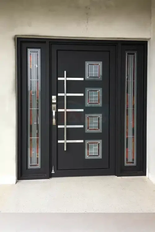 Puertas con Vitrales Modernos