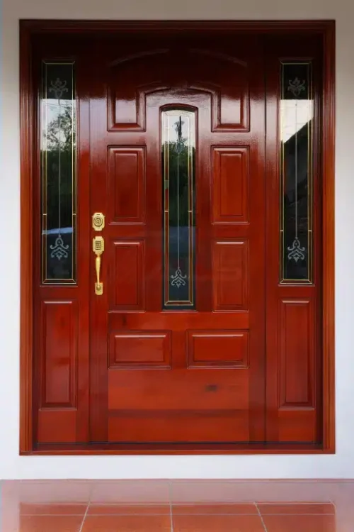 Vitrales Sencillos en Vidrio para Puertas