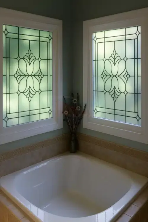 Vitrales para Ventanas Baño