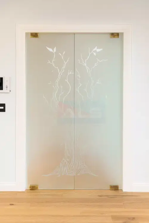 Vitrales en Vidrio Arenado