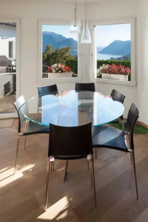 Vidrio Redondo para Mesa