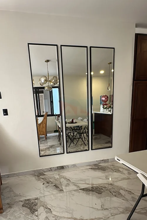 Espejo para Comedor con Marco Negro