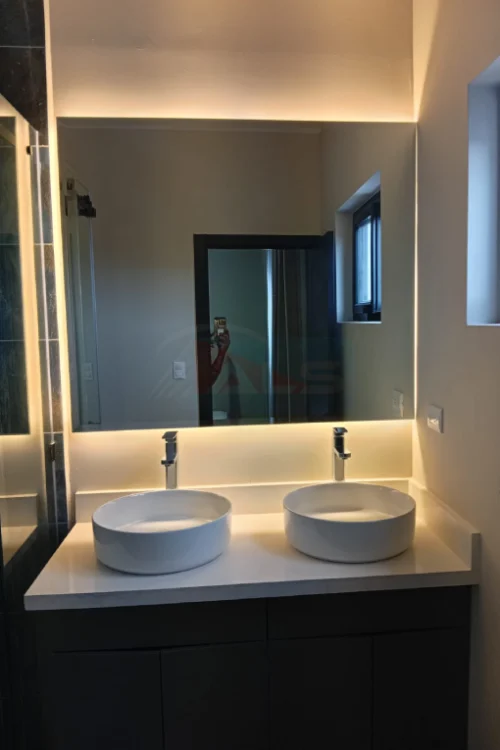 Espejo Cuadrado con Luz Led para Baño